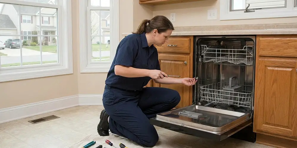 Dishwasher Latch Replacement in Biddeford, ME