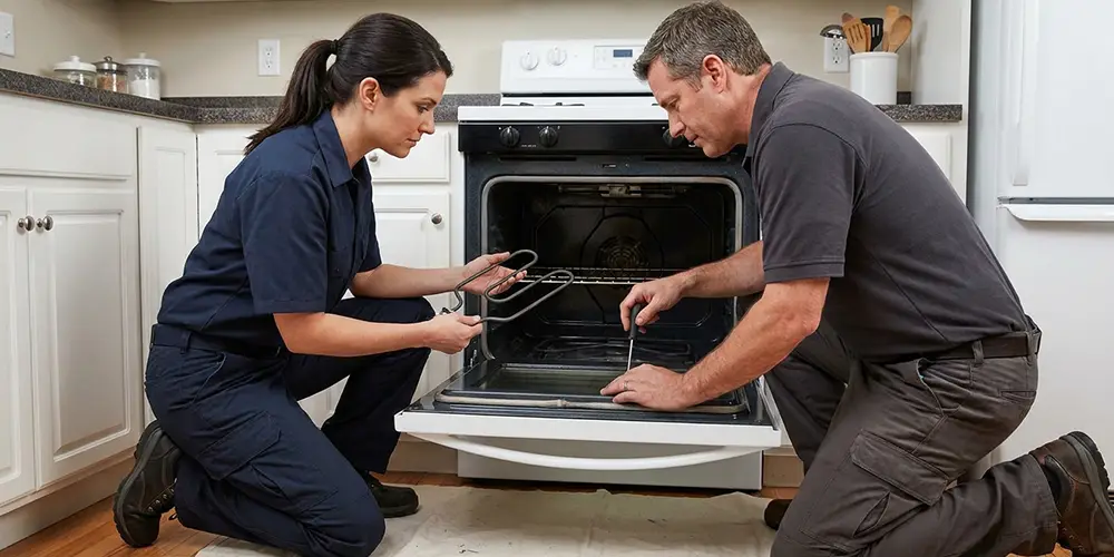 Oven Heating Element Replacement in Biddeford, ME
