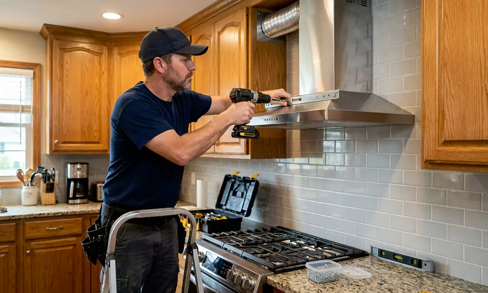 Range Hood Installation in Biddeford, ME