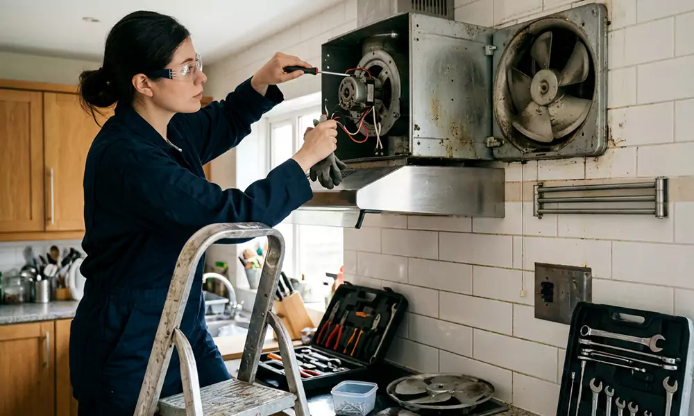 Vent Hood Installation in Biddeford, ME