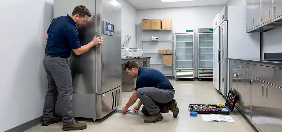 Bio-Medical Commercial Refrigeration Installation in Biddeford