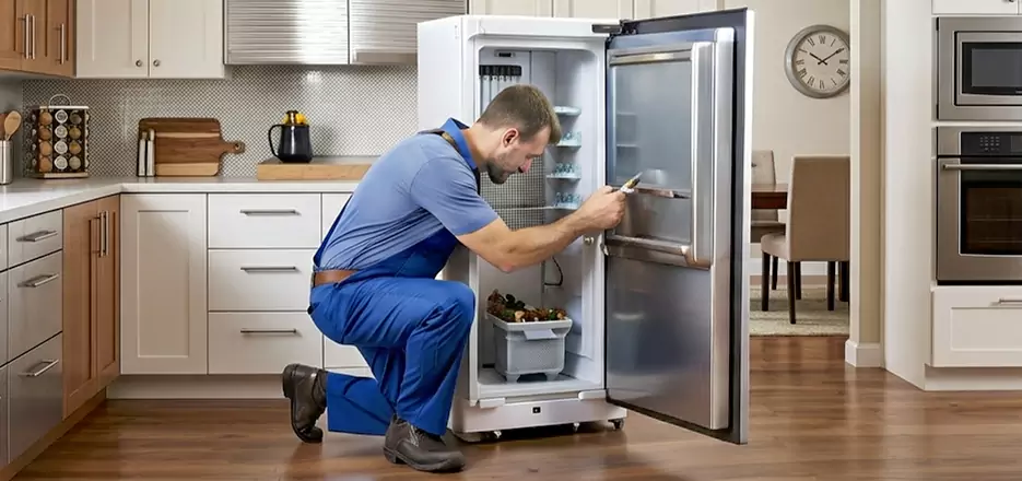 Refrigerator Ice Maker Leak Repair in Biddeford