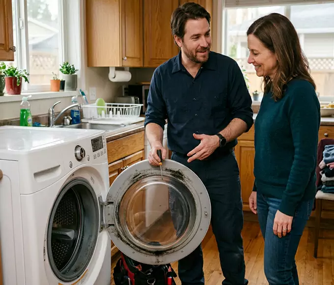 Why Biddeford, ME Homeowners Choose Biddeford Appliance Pro for Washer Door Seal Replacement?